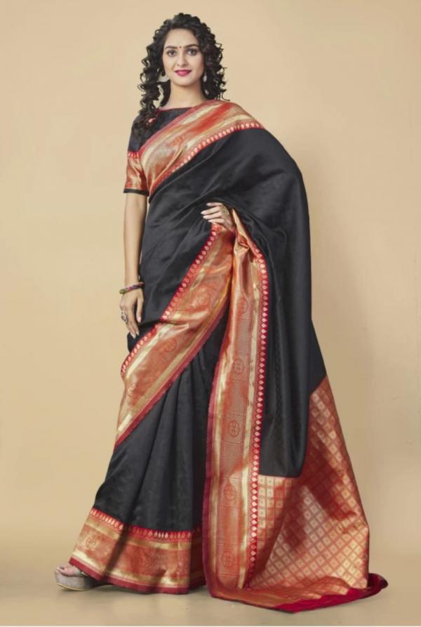 Soft Lichi R 118 Fancy Lichi Silk Designer  Saree Collection